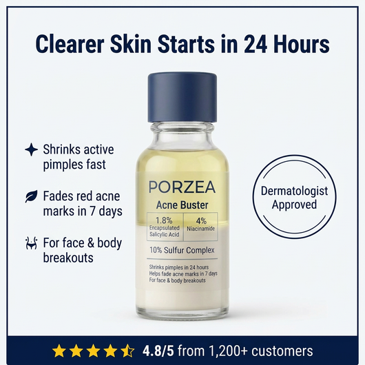 Porzea Pimple Treatment & Body Acne Treatment